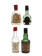 Blended Scotch Whisky Miniatures  4 x 5cl