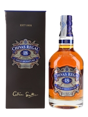 Chivas Regal 18 Year Old Bottled 2017 - Gold Signature 70cl / 40%