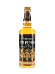 Seagram's 100 Pipers Bottled 1980s - Rene Briand 75cl / 40%