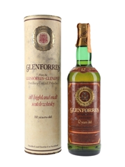 Glenforres 12 Year Old Bottled 1980s - Strega Alberti 75cl