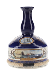 Pusser's 15 Year Old Navy Rum Battle of Trafalgar Bicentenary 1805-2005 HMS Victory Oak Tray 100cl / 47.75%