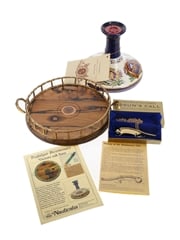 Pusser's British Navy Rum Nelson Ships' Decanter with HMS Victory Tray & Bosun's Call 100cl / 54.5%