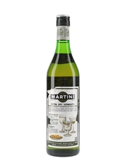Martini Extra Dry Bottled 1970s 75cl / 17%