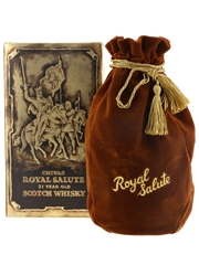 Royal Salute 21 Year Old Brown Wade Ceramic Decanter 70cl / 40%