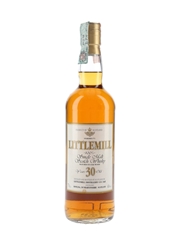 Littlemill 30 Year Old Bottled 1990s - F & G 70cl / 40%