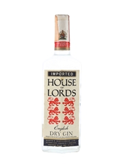 Booth's House Of Lords Dry Gin Bottled 1970s - Silver 75cl / 40%