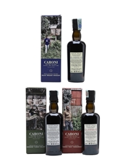 Caroni Employees Special Edition 4th Release 1998 Brigade, 1998 Yunkoo & 2000 Dicky 3 x 20cl
