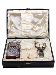 Glenfiddich 30 Year Old Silver Stag's Head Crystal Decanter 75cl / 43%