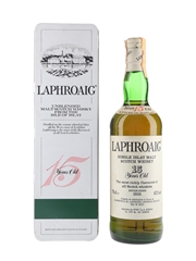 Laphroaig 15 Year Old Bottled 1980s - Spirit 75cl / 43%