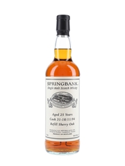 Springbank 1994 25 Year Old Private Single Cask 31 Bottled 2020 70cl / 50.4%