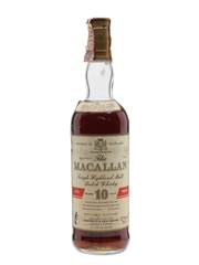 Macallan 10 Year Old Full Proof Bottled 1980s 75cl