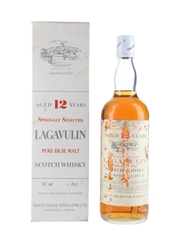 Lagavulin 12 Year Old Bottled 1980s - White Horse Distillers 75cl / 43%