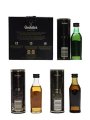 Glenfiddich Single Malt Collection 12, 15 & 18 Year Old 3 x 5cl / 40%