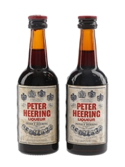 Peter Heering Liqueur Bottled 1980s 2 x 5cl / 24.7%