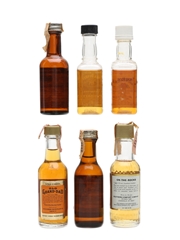 North American Whiskey Assorted Miniatures 6 x 5cl