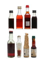 Assorted Bitter Liqueurs Incl. Campari, Fernet Branca & Cynar 5 x 2cl & 3 x 4cl