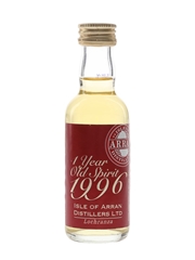 Arran 1996 1 Year Old Spirit  5cl / 61.5%