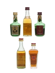 Cyprus Brandy Miniatures  5 x 5cl