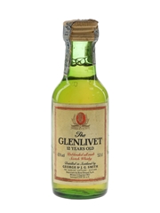 Glenlivet 12 Year Old Bottled 1980s - Rene Briand 5cl / 43%