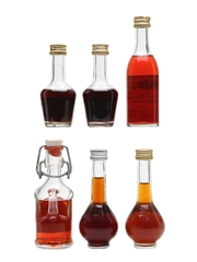 Fruit Brandy Miniatures Incl. De Kuyper & Cusenier 5cl, 4cl & 4 x 3cl