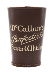 McCallum's Perfection Scots Whisky Leather Dice Cup