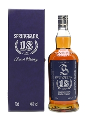 Springbank 18 Year Old 1st Edition 70cl / 46%