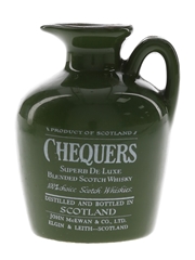 Chequers Superb De Luxe Ceramic Decanter Bottled 1970s 5cl / 40%