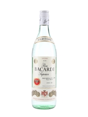 Bacardi Carta Blanca Bottled 1980s - Bahamas & Trinidad 75cl / 37.5%