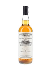 Springbank 1996 15 Year Old Special Reserve Cask 477