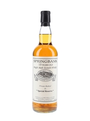 Springbank 1996 15 Year Old Special Reserve Cask 477