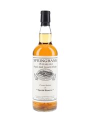 Springbank 1996 15 Year Old Special Reserve Cask 477