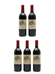 Chateau Magdelaine 2000 St Emilion Premier Grand Cru Classé 5 x 75cl / 13.5%