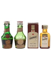 Benedictine & Cointreau Bottled 1960s-1970s 3 x 3cl