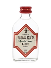 Gilbey's London Dry Gin Bottled 1980s 5cl / 40%