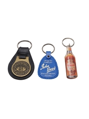 Grant's, Jack Daniel's & John Begg Keyrings