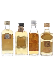 Assorted Blended Scotch Whisky Doble V, DYC, Hankey Bannister & Jamie '08 4 x 4.7cl-5cl