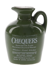 Chequers Superb De Luxe Ceramic Decanter Bottled 1970s 5cl / 40%