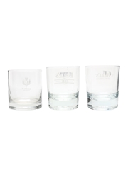 Bell's Whisky Tumblers  8.5cm-9cm Tall