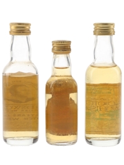 Cockermouth's Wordsworth Deluxe, Grand Macnish & Newton And Ridley Bottled 1980s 3 x 3cl-5cl / 40%