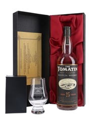 Tomatin 1966 25 Year Old Bottled 1992 - Nosing Glass Set 70cl / 43%