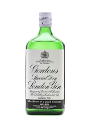 Gordon's Special Dry Gin Bottled 1980s 75cl