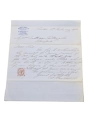 Assorted Champagne Correspondence, Dated 1859-1907 William Pulling & Co. 