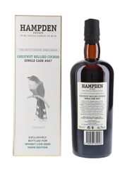 Hampden 2012 8 Year Old Cask #667 OWH Bottled 2020 - Chestnut Bellied Cuckoo 70cl / 61.7%