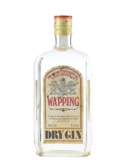 Wapping Dry Gin Bottled 1990s - Stock 70cl / 38%