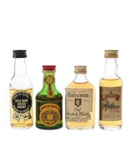 Assorted Blended Scotch Whisky House Of Macduff, John O'Groats, Talisman & Ubique 4 x 5cl / 40%