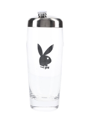 Playboy Glass Cocktail Shaker  24cm Tall