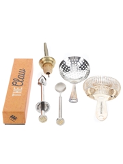 Monkey Shoulder Claw, iSpoon, Cocktail Strainer, Hawthorne Strainer and Pourer 