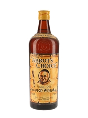 Abbot's Choice Finest Old Scotch Whisky Bottled 1960s 75cl