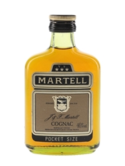 Martell 3 Star VS Pocket Size Bottled 1980s 10cl / 40%