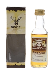 Glen Albyn 1963 Connoisseurs Choice Bottled 1980s - Gordon & MacPhail 5cl / 40%